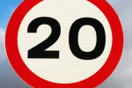 20MPH Speed Limit Sign